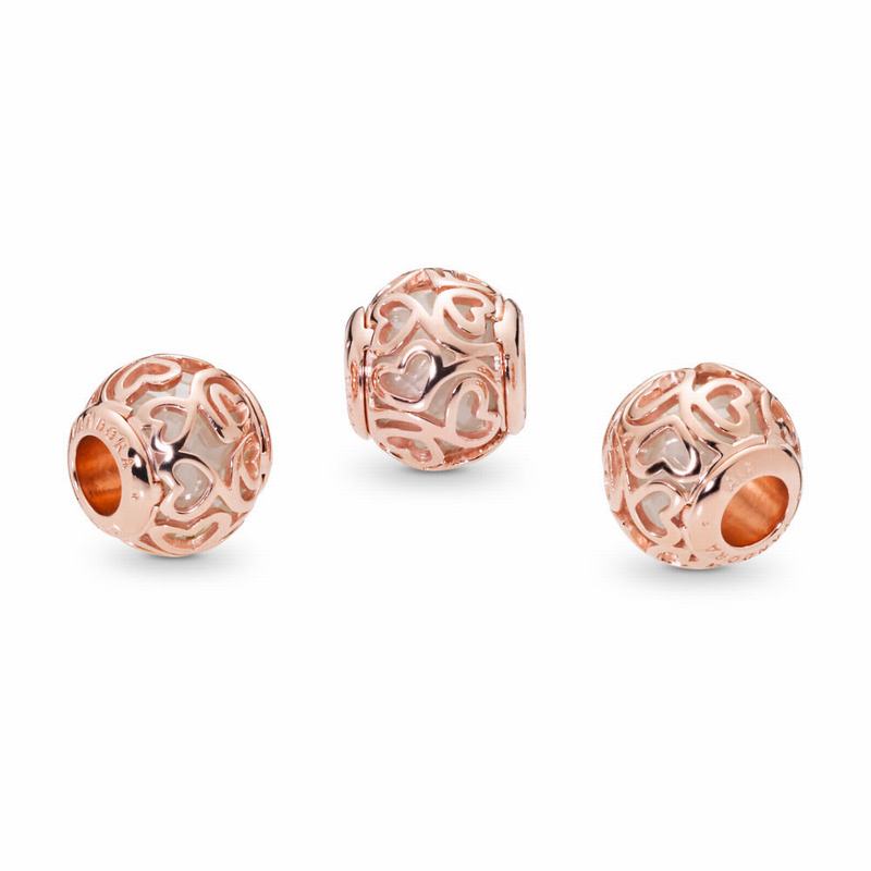 Pandora Australia Rose™ Hearts Filigree Charm | MYRPIU301